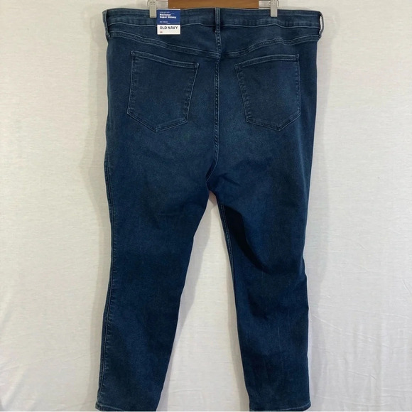 NWT Old Navy Button Fly Rockstar Super Skinny Extra High Rise Jeans Size 26 plus - Picture 9 of 11
